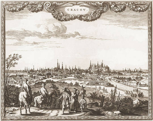 Historyczne widoki i plany Krakowa