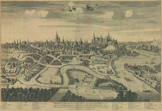 Historyczne widoki i plany Krakowa