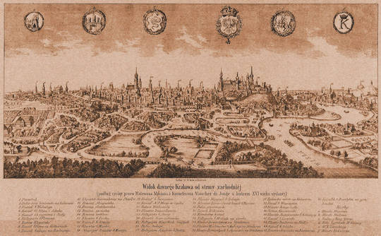 Historyczne widoki i plany Krakowa