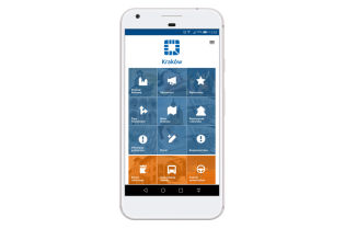 Kraków mobile application 