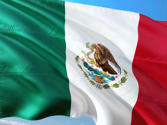 Flaga Stanów Zjednoczonych Meksyku 
