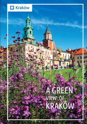 Kraków z widokiem na zieleń okładka ENG