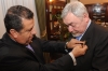Krakow Mayor Jacek Majchrowski receives the Golden Sun of Ecuador