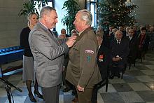Spotkanie było okazją do wręczenia przez Prezydenta Miasta Krakowa  Odznak "Honoris gratia".