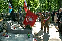 Poświęcenie odnowionych grobów żołnierzy Legionów Polskich
