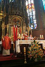 Mszę św. w intencji Miasta 
w Bazylice Franciszkanów odprawił Ksiądz Kardynał Franciszek Macharski.