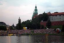 Widok na Wawel od strony Wisły.