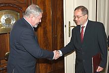 Jacek Majchrowski, Prezydent Miasta Krakowa, spotkał się z Arpadem Bende, Konsulem Republiki Węgierskiej.