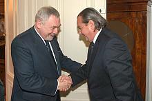 Jacek Majchrowski, Prezydent Miasta Krakowa, spotkał się z Cristian'em Labbe Galilea, burmistrzem Santiago de Chile.