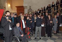 Wernisaż wystawy odbył się w holu kamiennym Magistratu. Wśród wielu gości obecny był również Bogdan Dąsal, Pełnomocnik Prezydent