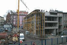 Spotkanie opłatkowe na budowie Pawilonu "Wyspiański 2000"