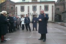 Jacek Majchrowski, Prezydent Miasta Krakowa, uroczyście otworzył tę część Starego Krakowa.