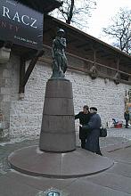 Na placu Czartoryskich pojawiła sie kopia rzeźby Thorwaldsena...