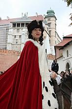 Królowa Maria Kazimiera dosiadła wierzchowca.