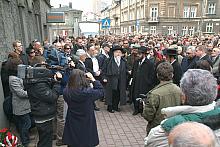 W uroczystości na Placu oraz w marszu brało udział około stu osób przybyłych z Izraela.