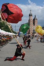 W dniach od 9 do 12 lipca odbywał się w Krakowie XXII Międzynarodowy  Festiwal Teatrów Ulicznych.