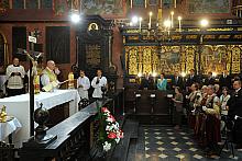 70. rocznica wybuchu II wojny światowej - msza święta w Bazylice Mariackiej