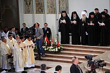 Drugą homilię wygłosił Serafim, Metropolita Prawosławnego Kościoła Rumunii. 