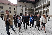 Goście opuszczali Wawel w świetnych nastrojach.