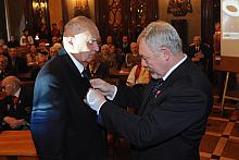 Medal Pro Memoria otrzymał Pan Ryszard Brodowski, Prezes Zarządu Okręgu Małopolskiego Światowego Związku Żołnierzy Armii Krajowe
