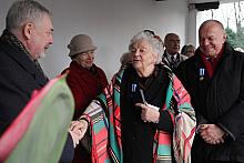 Podczas uroczystości Maria Rydlowa oraz Zbigniew Kresek otrzymali z rąk Prezydenta Majchrowskiego Odznaki "Honoris gratia