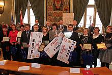 Nagrody odebrali finaliści akcji "Mój ulubiony sklep", zorganizowanej pod patronatem Prezydenta Miasta Krakowa.