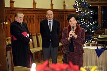 Zastępca Prezydenta Krakowa Elżbieta Lęcznarowicz złożyła świąteczne życzenia repatriantom.