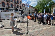 Otwarcie wystawy plenerowej z okazji 130. rocznicy powstania Archiwum Aktów Dawnych Miasta Krakowa