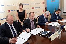 Podpisanie porozumienia ws. powierzenia realizacji zadań  w ramach regionalnego programu operacyjnego województwa małopolskiego na lata 2014-2020