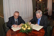 Podpisanie listu intencyjnego dotyczącego wzajemnej współpracy pomiędzy Gminą Miejską Kraków a Uniwersytetem Rolniczym