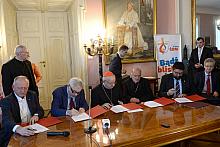 Podpisanie Listu Intencyjnego w sprawie wydania dzieł literackich Karola Wojtyły – Jana Pawła II