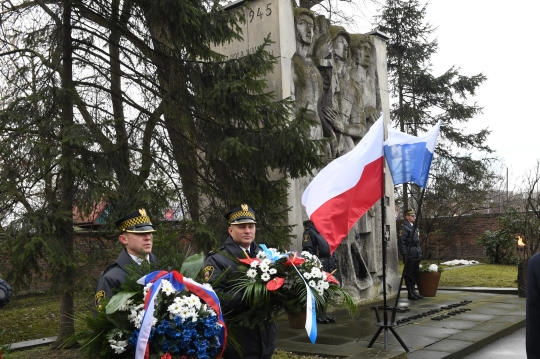 Obchody 74. rocznicy zakończenia okupacji hitlerowskiej w Krakowie