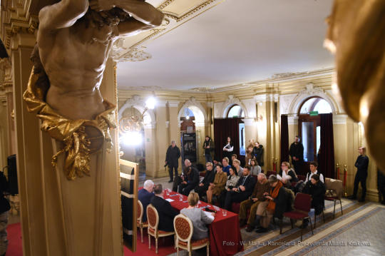 Konferencja prasowa „Capella in Theatrum” inaugurująca regularną współpracę Teatru Słowackiego oraz Capelli Cracoviensis