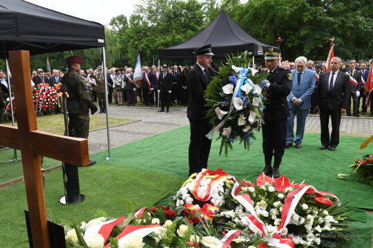 Pogrzeb Wojciecha Grzeszka, przewodniczącego zarządu Regionu Małopolskiego NSZZ „Solidarność”