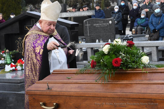 Uroczystości pogrzebowe Pana Gabriela Turowskiego, Honorowego Obywatela Miasta Krakowa
