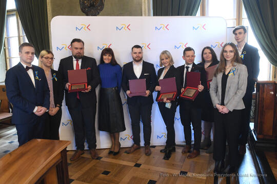 Gala nagród Przyjaciela Krakowskiej Młodzieży