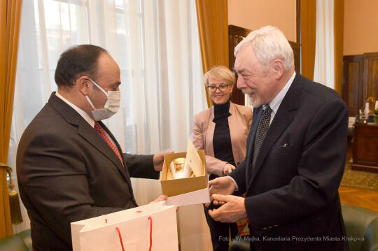 Wizyta Jego Eminencji Ambasadora Turcji w Polsce Cengiza Kamila Farata