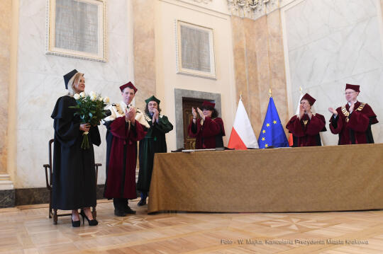 Tytuł doktora honoris causa Krakowskiej Akademii Muzycznej nadany skrzypaczce Anne-Sophie Mutter