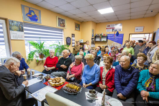 Spotkanie Prezydenta Miasta z mieszkańcami w „Klubie Seniora” Mistrzejowice