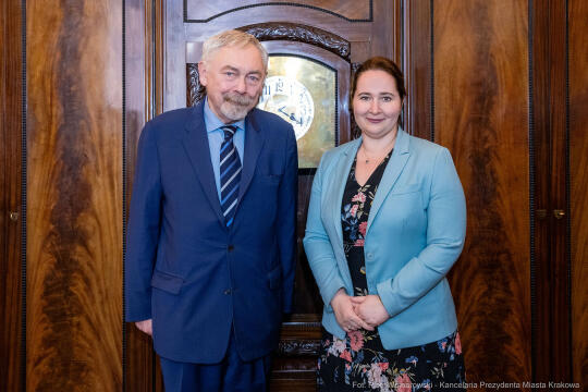 Spotkanie kurtuazyjne z Ambasador Węgier J.E. Orsolyią Kovács