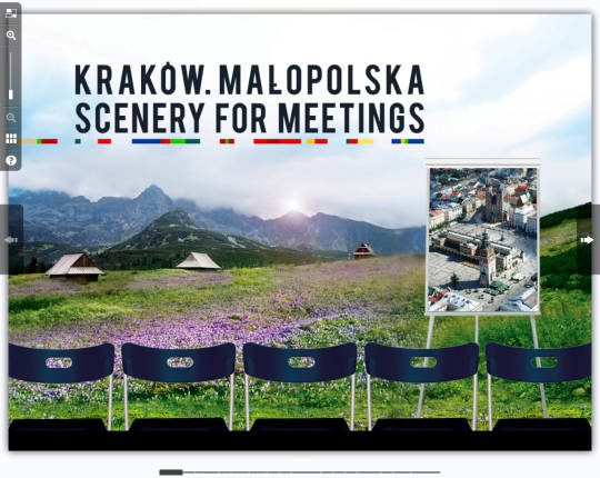 Multimedia presentation - Małopolska Scenery for Meetings