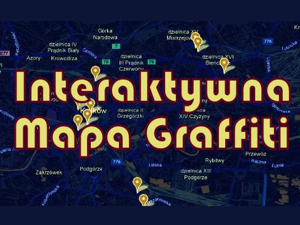 magiczny kraków mapa Interaktywna Mapa Graffiti Magiczny Kraków magiczny kraków mapa Interaktywna Mapa Graffiti Magiczny Kraków