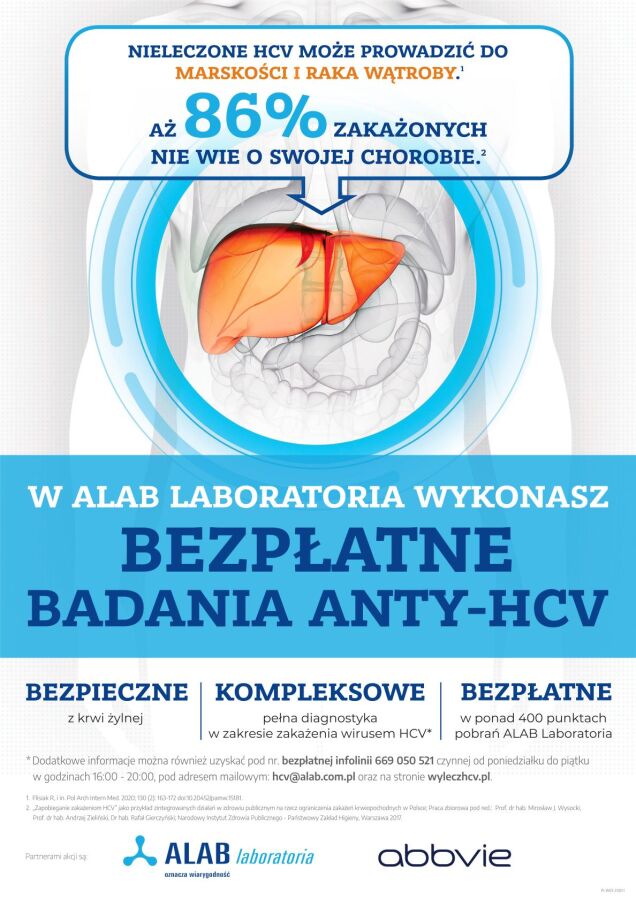 Plakat badania HCV