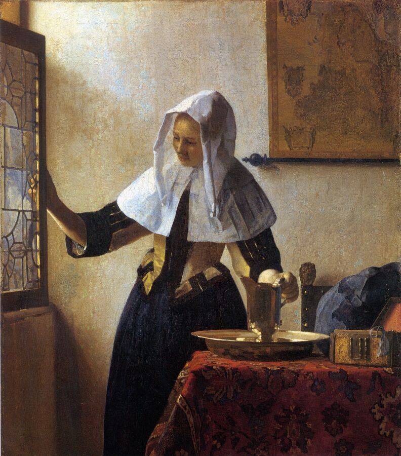 Vermeer - Kobieta z dzbanem