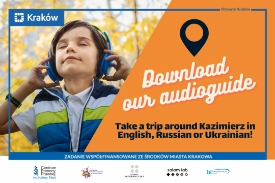 Take a trip around Kazimierz with our audioguide