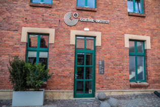 Ceglany budynek - Nowa siedziba Goethe Institut w Krakowie 