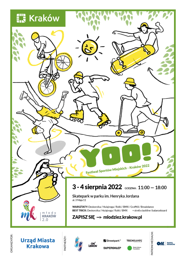 festiwal sportów miejskich, yoo, 2022