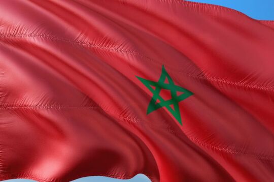 Le drapeau du Maroc