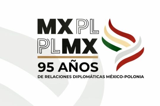 Logo - 95 lat relacji polsko-meksykańskiech