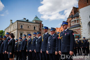 Dzień Strażaka na Zamku Królewskim na Wawelu